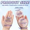 6PCS Photo Buttons for Pictures, 3 Size Clear Acrylic Picture Button Pin, Acrylic Blank Pins Bulk for Crafts Photo, Pictures Acrylicing Button Buckle for Paper Craft, DIY Acrylics Buttonings Buckle view 2