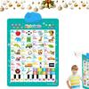 Electronic Alphabet Wall Chart, Educational Talking Poster Wall Chart with Music & Musical Notes & Preschool Learning, Kids Alphabet Learning Toys view 1