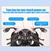 1/6 Scale Alloy Dynamic Motorcycle Model - Simulation Bike with Ignition System Smoke Spray, Immersive Light & Sound Effects Gift for Enthusiasts (White) view 4