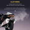 1/6 Scale Alloy Dynamic Motorcycle Model - Simulation Bike with Ignition System Smoke Spray, Immersive Light & Sound Effects for Enthusiasts (Black) view 4