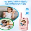 Walkie Talkie for Kids with Video: 2 Pack Rechargeable Toddler Toys with HD Camera & Voice Changer, Long Range Gift Toys for Boy & Girl Age 3-8 for Outdoor Play, Camping (Blue-Blue) view 2