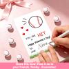 24 Set Sports Valentines Day Cards and Erasers for Kids, Baseball Valentines Day Cards and Erasers Bulk Gifts for Kids School, Classroom Exchange, Party Favors for Boys (Baseball Cards and Erasers) view 4