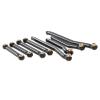 Drfeify Aluminum Alloy RC Chassis Linkage Pull Rod Set for HOBBYPLUS 1/18 4WD CP18P RC Cars, Lightweight Design (Black) view 4