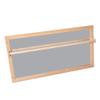 Adena Montessori Mirror for Toddlers - Wooden Baby Safe Mirror with Shatterproof Glass - Tummy Time & Self-Discovery Toy for Babies 1-3 Years Old view 3