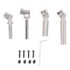 Drfeify RC Car Center Drive Shaft Set, Stainless Steel Central Transmission Shaft for HOBBYPLUS 1/18 4WD CP18P RC Car, Lightweight Design for Enhanced Handling Performance view 1