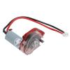 Drfeify RC Transmission with Motor Upgrade, Steel for Axial SCX24 1/24 RC Car, Upgrade for Enthusiasts and Hobbyists (Red) view 1