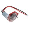 Drfeify RC Transmission with Motor Upgrade, Steel for Axial SCX24 1/24 RC Car, Upgrade for Enthusiasts and Hobbyists (Red) view 2