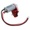 Drfeify RC Transmission with Motor Upgrade, Steel for Axial SCX24 1/24 RC Car, Upgrade for Enthusiasts and Hobbyists (Red) view 3