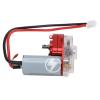 Drfeify RC Transmission with Motor Upgrade, Steel for Axial SCX24 1/24 RC Car, Upgrade for Enthusiasts and Hobbyists (Red) view 4