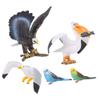 SparkFeng Simulation Flying Bird Model, al Figurine Eonal Toy, Hand Vivid Bird Statue for Home, Includes 5 for Over 3 Years Old view 2