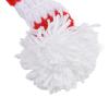 Aqur2020 Baby Santa Hat, Premium Cotton Handmade, Long Tail, for 0-3 Months, Christmas Theme view 4