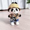 Suitable for 17CM Trendy Doll Clothing, Pants, Shoes, Hats, and Skirts (Flower Suit Blue) view 3