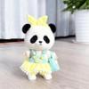 Suitable for 17CM Trendy Doll Clothing, Pants, Shoes, Hats, and Skirts (Flower Suit Blue) view 4