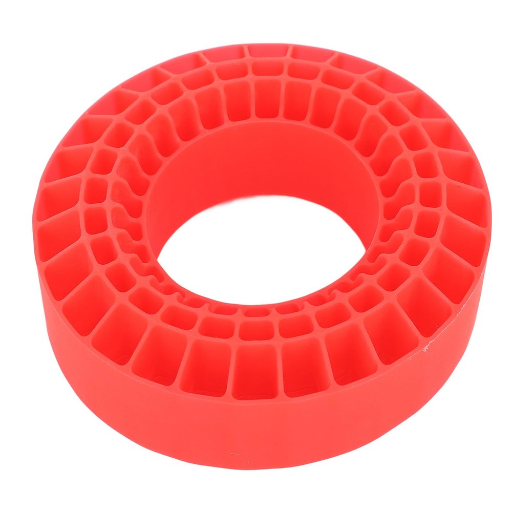 Drfeify and Temperature Silicone Foam Inserts for 1/10 1.9 Inch RC Car Tires, Improve Performance with Improved Stability and Grip, for RC Car Enthusiasts (Red)