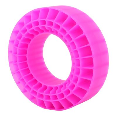 Drfeify and Temperature Silicone Foam Inserts for 1/10 1.9 Inch RC Car Tires, Improve Performance with Improved Stability and Grip, for RC Car Enthusiasts (Rose Red)