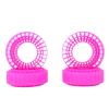 Drfeify and Temperature Silicone Foam Inserts for 1/10 1.9 Inch RC Car Tires, Improve Performance with Improved Stability and Grip, for RC Car Enthusiasts (Rose Red) view 4