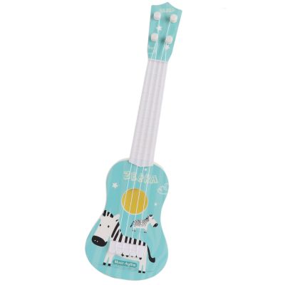 Aqur2020 Guitar Toys for Kids Appearance Clear Sound Early Education Music Toys for Kids, Plastic Guitar Musical for (C)