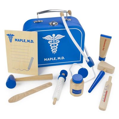 Deluxe Educational Pretend Play Doctors Medical Kit Playset - 11pc Set!