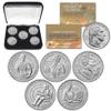 2025 American Women Quarters U.S. Mint 5-Coin Full Set in Capsules with Display Box (D-Mint) view 1