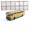 1:87 for O302 Bus DP Bus Diecast Static Yellow Miniature Alloy Model Metal Car Collectible view 2