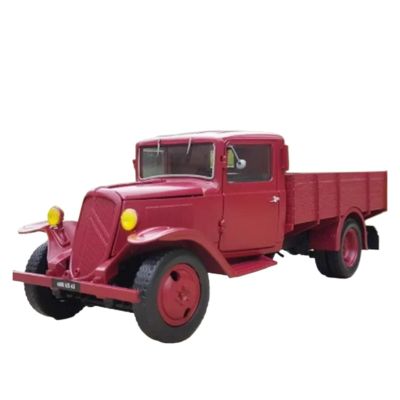 1: 24 for 1952 U23 Classic Car Cargo Truck MQM Alloy Truck Model Multi-Color Metal Vehicle(Red)
