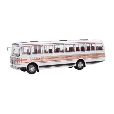 1:64 for JT663 Scale Edition Long Distance Bus Alloy Vehicle Model Classic Retro Ornaments
