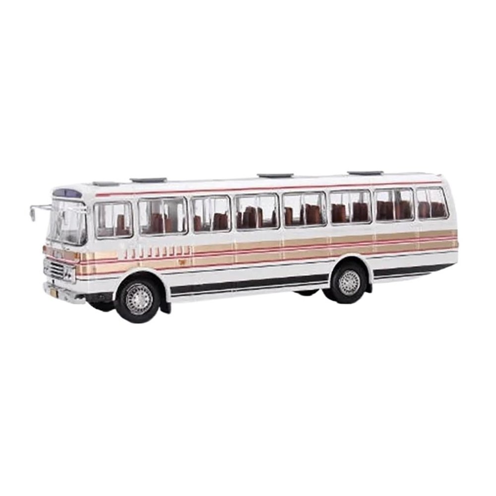 1:64 for JT663 Scale Edition Long Distance Bus Alloy Vehicle Model Classic Retro Ornaments