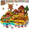 idoot 200PCS Magnetic Blocks Farm Animal Toys, STEM Sensory Building Gifts for Boys and Girls view 1
