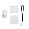 Grip Handle and Protective Case Combo for MM Flip Handheld Game Console (Black Grip with White Case) view 3
