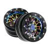 RC Tires Tyres Wheels Compatible with Axial for Trx4 for Scx10 1/10 Crawler Car -10mm Aluminum Turbine 2.2" Beadlock Wear-Resistant RC Wheel Rim Tyre(Wheel Rims) view 3