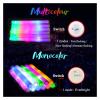 10Pcs RGB LED Glow Bulk Party Supplies Colorful LED Glow Sticks Foam Stick Cheer Tube Dark Light Birthday Wedding(10pcs Pink) view 3