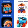 Montessori Track - Ultra-Flexible Machine Track,Montessori Track Flexible Track, LED Light-Up Magic Car Track Set, DIY Car Track Set Toys for Kids Gifts (92Pcs) view 4