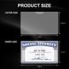 10-Pack Social Security Card Protector Sleeves, Medicare and Credit Card Holder Cover, Waterproof SSN Card Protector (10) view 2