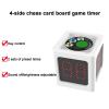 1.4-inch LED Stopwatch Race Clock,Electronic Race Timer,Competition Timer,5-Level Brightness Adjustable,Visual Range: About 10m,for Chess Card Games view 2