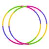 Kids Hoop for Girls & Boys (Set of 2, 60cm)  Adjustable Size & Weight, 8-Section Detachable Design, Durable & Safe Exercise Toy for Kids Ages 37 view 1