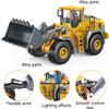 Construction Rc Set of 4, Mini RcConstruction Vehicles Rc Excavator, 2.4ghz Remote Control ConstructionVehicle, Alloy Material Simulate True Scale (Bulldozer) view 4