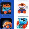 Montessori Track  Ultra-Flexible Machine Track, 184 PCS Glow in The Dark Race Track Set with LED Light-Up Car, DIY Rolling Car Track Creative Race Car Toy for Kids 312 (92 pcs, No Light) view 4