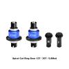 4140 Carbon Steel + Aluminum 7075 Alloy Front & Rear Differential Gear Set 12/30T for Arrma 1:18 Granite GROM / 1:14 Typhon GROM / 1:16 Mojave GROM/Quake GROM/Gorgon GROM - Blue view 2