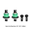 4140 Carbon Steel + Aluminum 7075 Alloy Front & Rear Differential Gear Set 12/30T for Arrma 1:18 Granite GROM / 1:14 Typhon GROM / 1:16 Mojave GROM/Quake GROM/Gorgon GROM - Green view 2