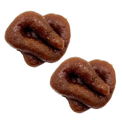 2Pcs Fake Poopy Toy, Brown Realistic Fake Poop, Novelty Floating Fake Poop Toys for April Fools' Day Prank, Perfect Gag Gift, Prank Gift, Poopy Games