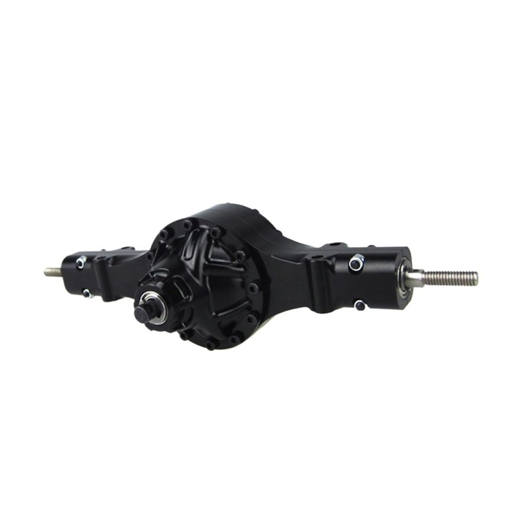 1/14 LESU RC Truck Differential Through-Drive Rear Axle Q-9022 Compatible for Tamiya Scania Volvo Tractor Truck Parts Truck 1:14 R/C Parts