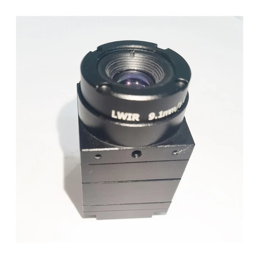 384 * 288 FPV Mini Thermal Camera CVBS Output Long Wave Uncooled Infrared Focal Plane Detector 12um Temperature Measurement(9.1mm Lens)