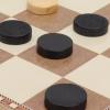 3 in 1 Chess Work (of Art) Set, Wooden Chess Set, Folding Eonal Chessboard with Checkers, 3 Games in 1 Board for and Adults, Pine Wood Board with 62 Work (of Art) for Family T view 2