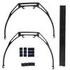 2Pcs Heightened Extended Landing Gear Bracket Support, F450 F550 SK450 X600 X525 XA650 X8 Drone Access, Curved with Extra Ground Clearance for Landing, view 1