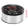 4 Pcs 1.55 Inch RC Beadlock Wheel Hub, RCl Hubs for AX90069 Crawlers, Strength Zinc y RC Hubs with 5 Hole Silver, Non ing (Black) view 3