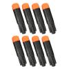 Keenso Toy Foam Ammunition, EVA Refill Wristbands, Soft Bullets for Ultra Series, Perfect for Indoor and Outdoor Games (Black) view 3