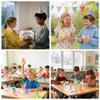 24 Pack Valentines Day Gifts for Kids  Unicorn Building Set & Cards  Valentines Party Favors for Classroom Exchange, STEM School Prizes, Bulk Non-Candy Goodie Bag Fillers, Boys & Girls Ages 6+ view 3