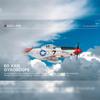 Wooptoothy A280 P-51 RC Airplane, 3D/6G 2.4G 4CH Brushless Remote Control Airplane, 560mm Wingspan EPP Fixed Wing Aircraft with LED Light, Ready to Fly, Aircraft for Experienced view 4