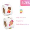 1000 Pcs Candy Collections Roll Stickers 16 Different Patterns Lovely Sticker for Girls Teens Adorable Adults, DIY Bumper Scrapbooks Envelopes Cards Gift Boxes Party Supply(1 Inch) view 2
