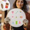 1000 Pcs Candy Collections Roll Stickers 16 Different Patterns Lovely Sticker for Girls Teens Adorable Adults, DIY Bumper Scrapbooks Envelopes Cards Gift Boxes Party Supply(1 Inch) view 3